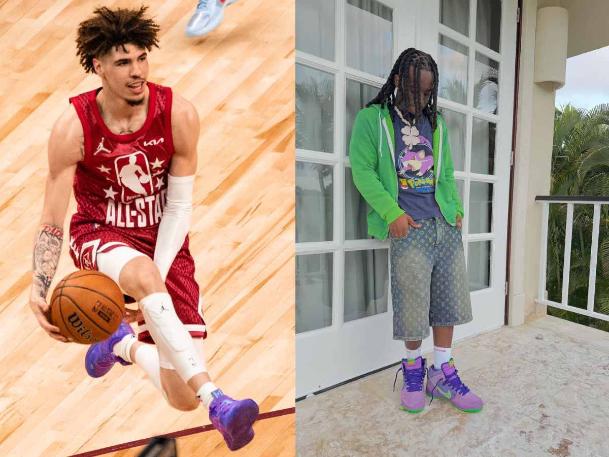 Charlotte Hornets’ rising star LaMelo Ball surprises Kai Cenat with 2 boxes of his shoes with few of them yet to hit the market