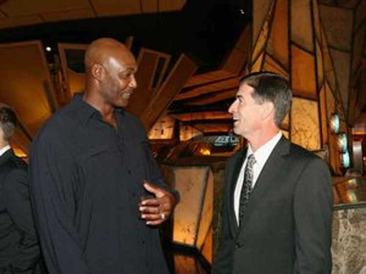 Karl Malone and John Stockton 