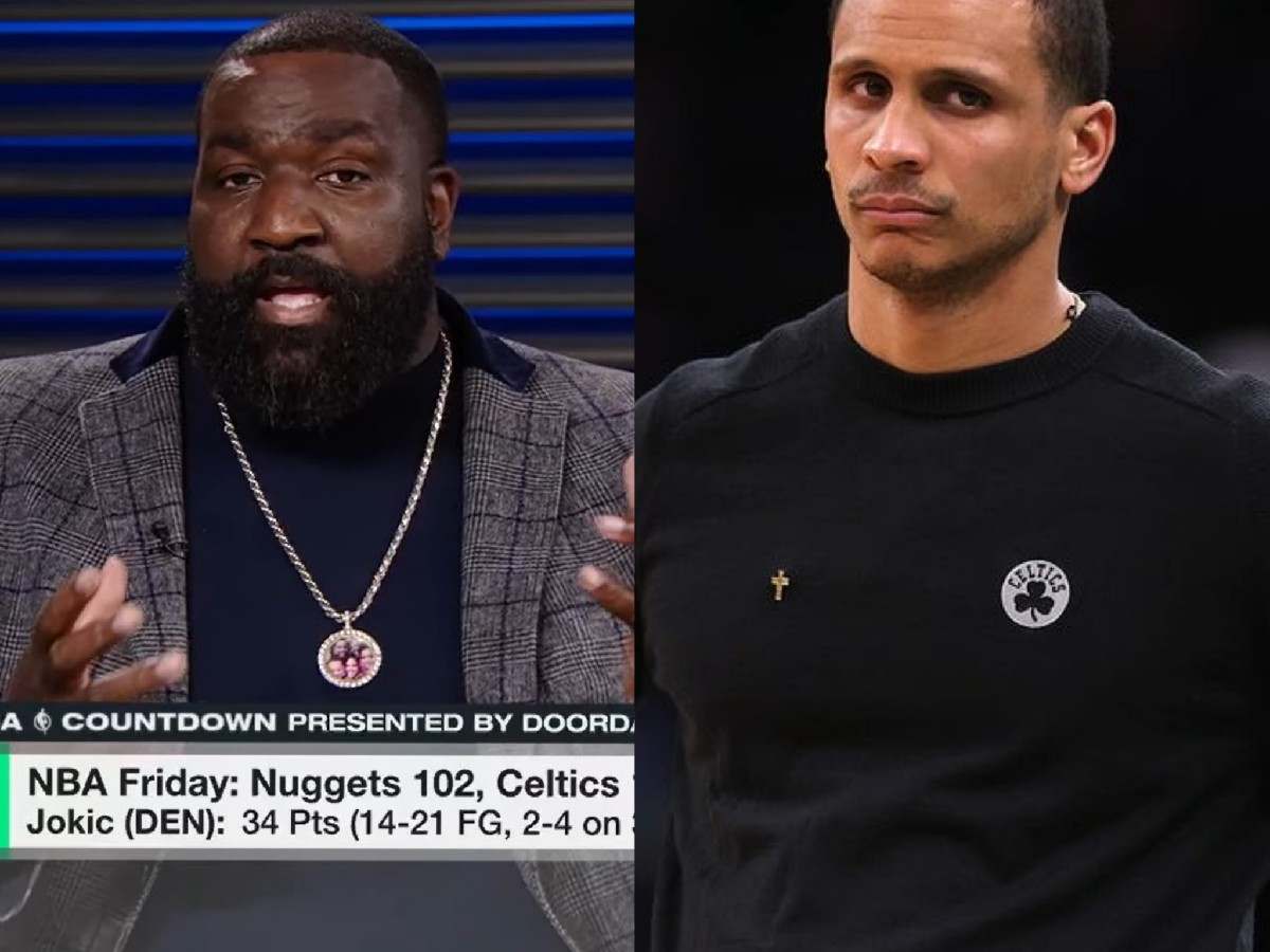 “One of the biggest insults I’ve ever heard” – Celtics coach Joe Mazzulla getting ‘cooked’ by Kendrick Perkins with wild ‘bird brain’ roast has fans in splits