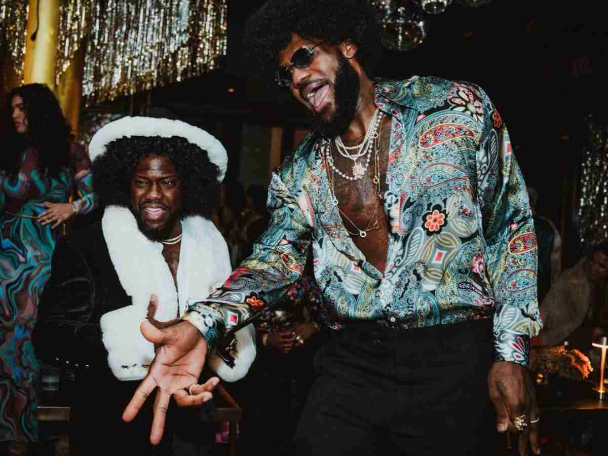 “Had to call in the big bros” – Kevin Hart spotted at LeBron James’ 70s themed birthday party days after Katt Williams’ EXPOSE interview; fans react