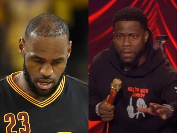 Kevin Hart had some hilarious jokes at the expense of LeBron James. (Image via Reality Check)