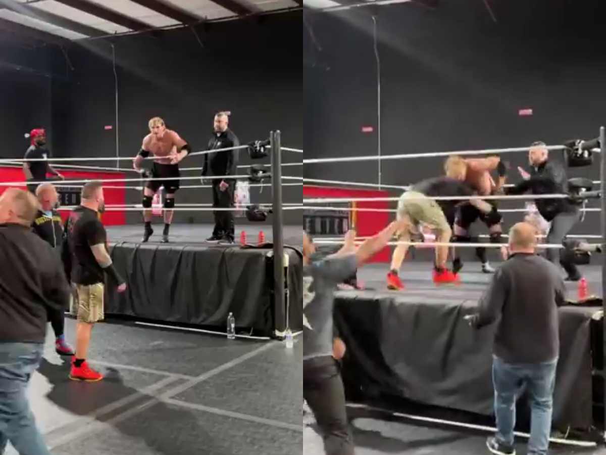 WATCH: Logan Paul brawls with former Universal Champion at Performance Center ahead of Royal Rumble