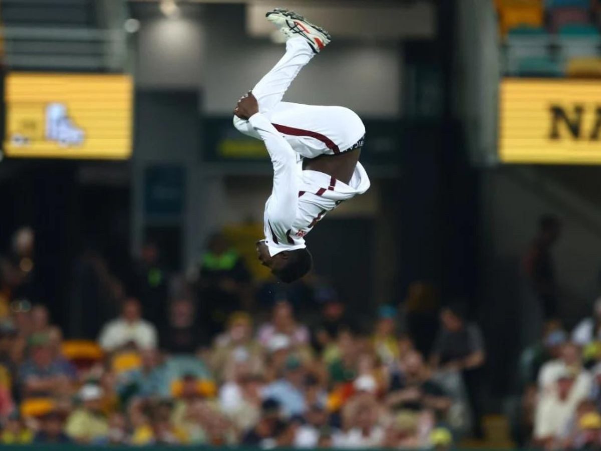 WATCH: Video of West Indian all-rounder doing cartwheel and backflip to celebrate maiden Test wicket goes viral