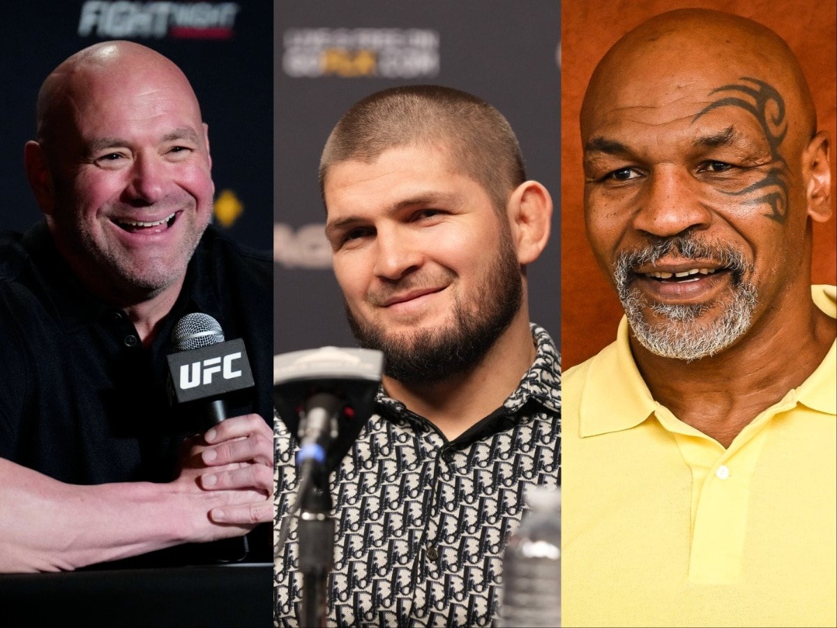 “$50,000 not bad money!” Bonus-seeking Khabib Nurmagomedov once spoke to Mike Tyson mid-fight to impress Dana White