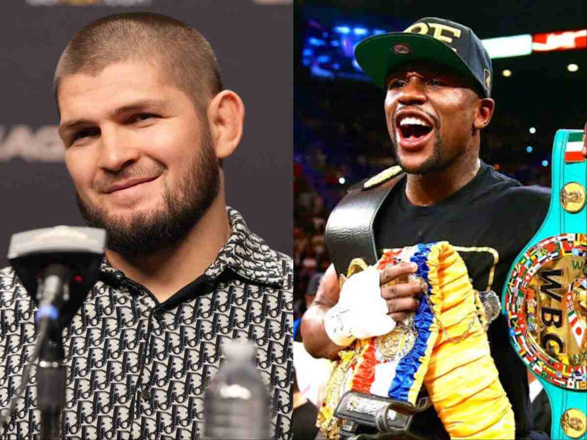 “I dropped McGregor easy” – Khabib Nurmagomedov BOLDLY claimed ‘King’ title in front of Team Floyd Mayweather after proposing boxing match