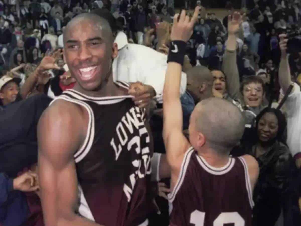 Kobe Bryant led his school to their first state championship in 53 years, averaging 30.8 points, 12 rebounds, 6.5 assists, 4 steals, and 3.8 blocks