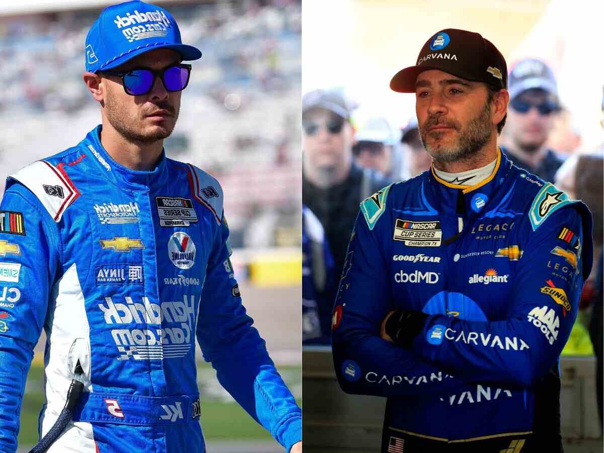 Kyle Larson Jimmie Johnson