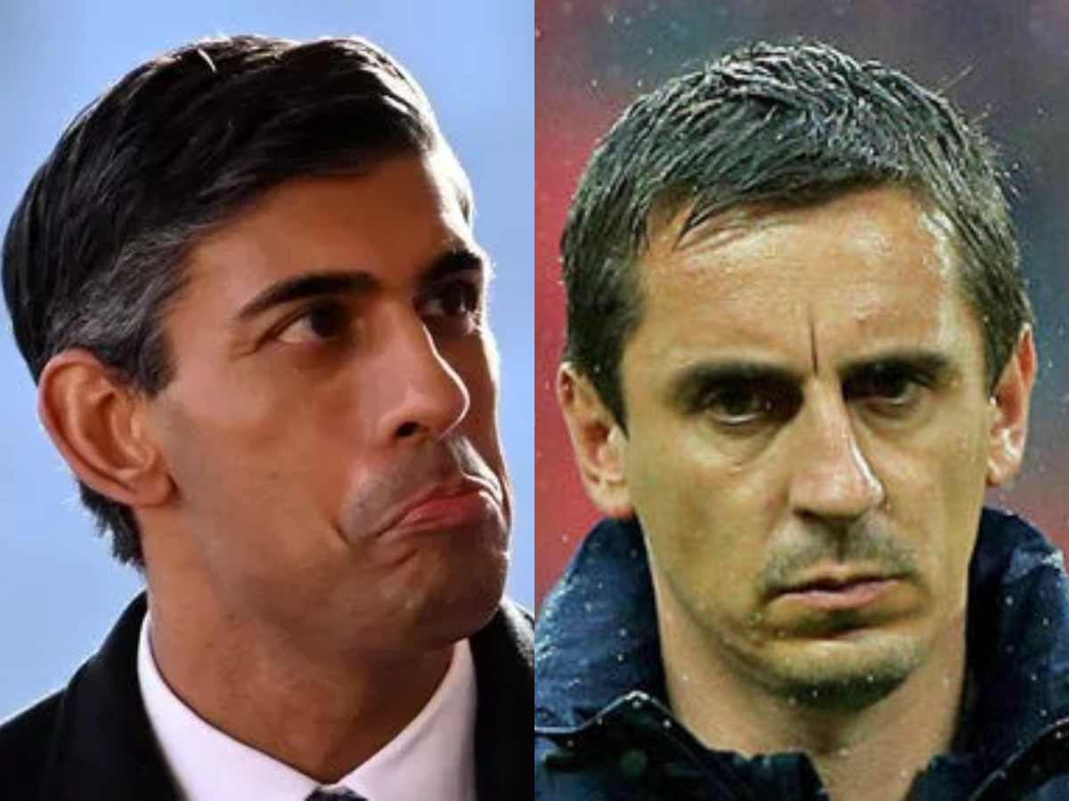  Rishi Sunak Gary Neville  