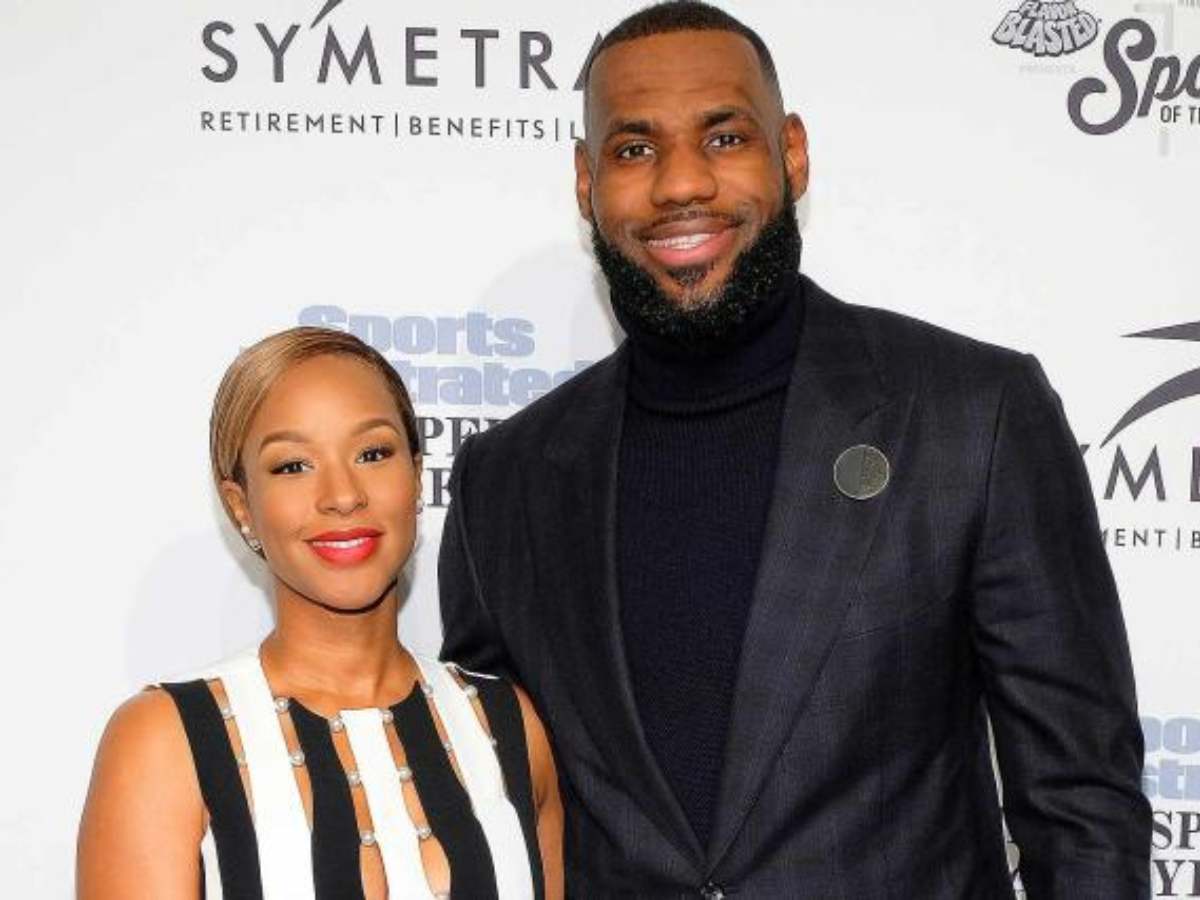 LeBron James and Savannah James