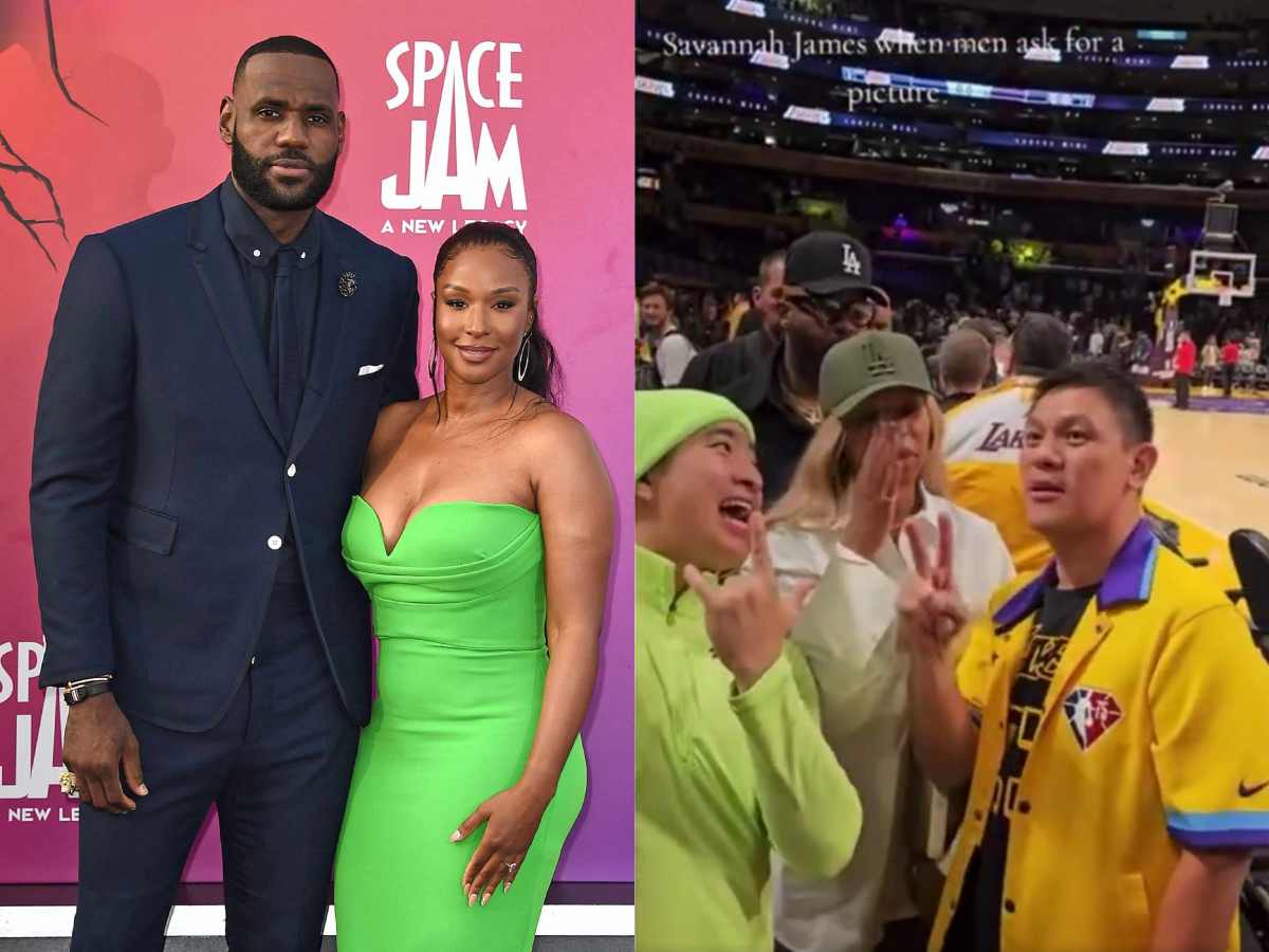 “Take notes women” – LeBron James’ wife Savannah James refusing pictures with male fans while encouraging women goes viral