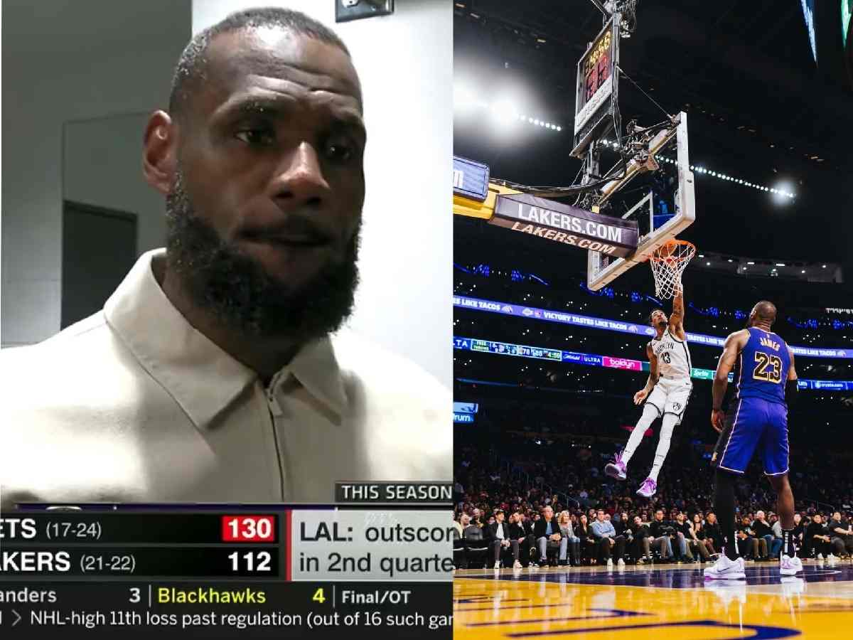 “Watch the NFL playoffs,” Devastated LeBron James gives candid answer on coping with loss against Brooklyn Nets