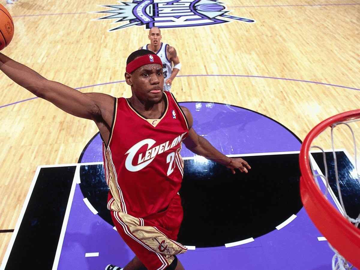 LeBron James debuted in 2003 for the Cleveland Cavaliers, is continuing in his 21st season