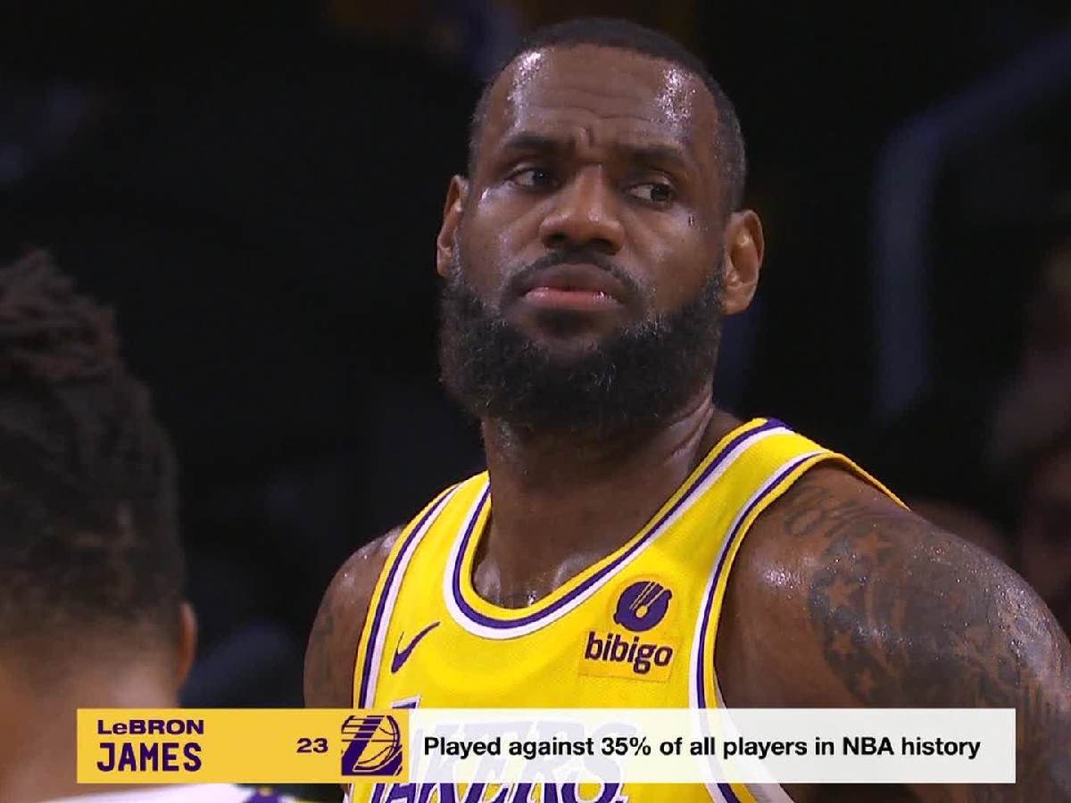 “Why is he ducking the other 65%?” – INSANE LeBron James statistic draws hilarious reactions from fans to 39-year-old’s longevity