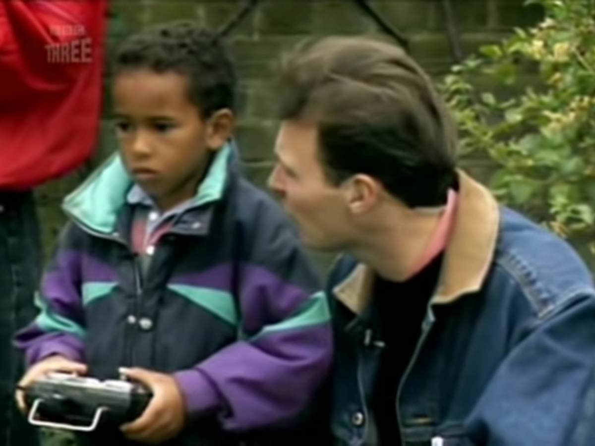 WATCH: “Nigel Mansell eat your heart out,” When a 7-year-old Lewis Hamilton stole race fans’ hearts after appearing on TV for an RC race