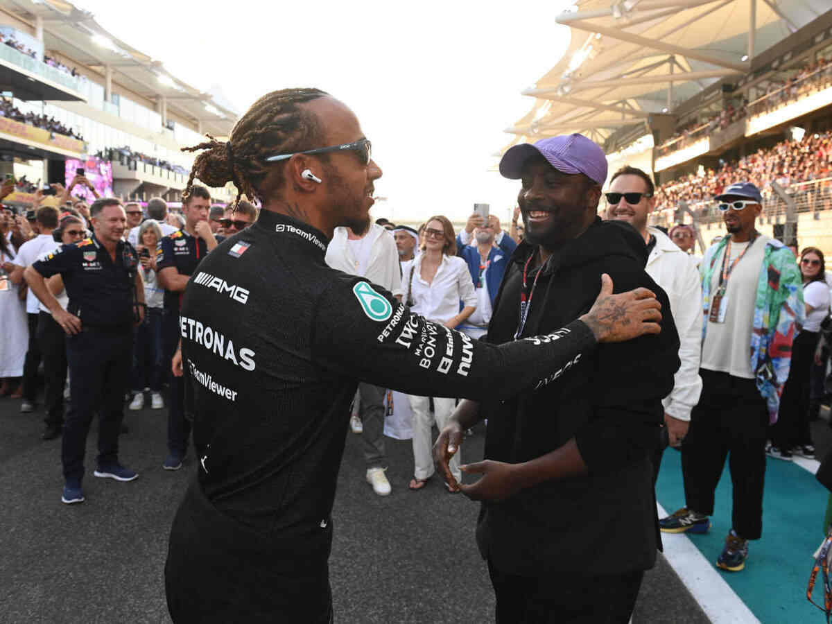 $50 million worth rapper Will.i.am details his relationship with ‘annoyingly talented’ F1 champion Lewis Hamilton