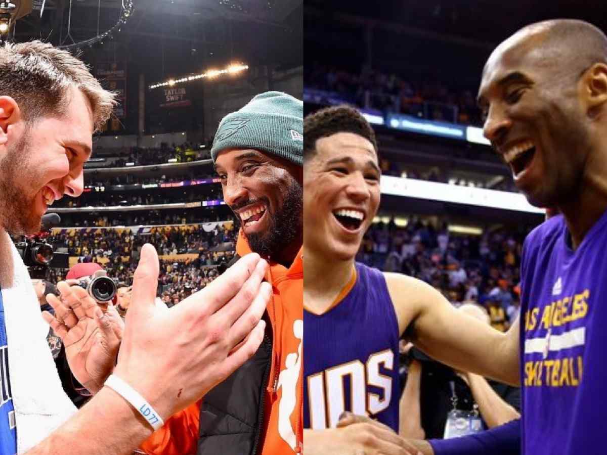 Luka Doncic and Devin Booker shot record numbers on the same night of the late great Kobe Bryant's death anniversary