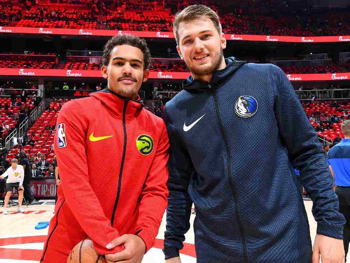 Luka Doncic and Trae Young admire each other's work and have great camaraderie on and off the court