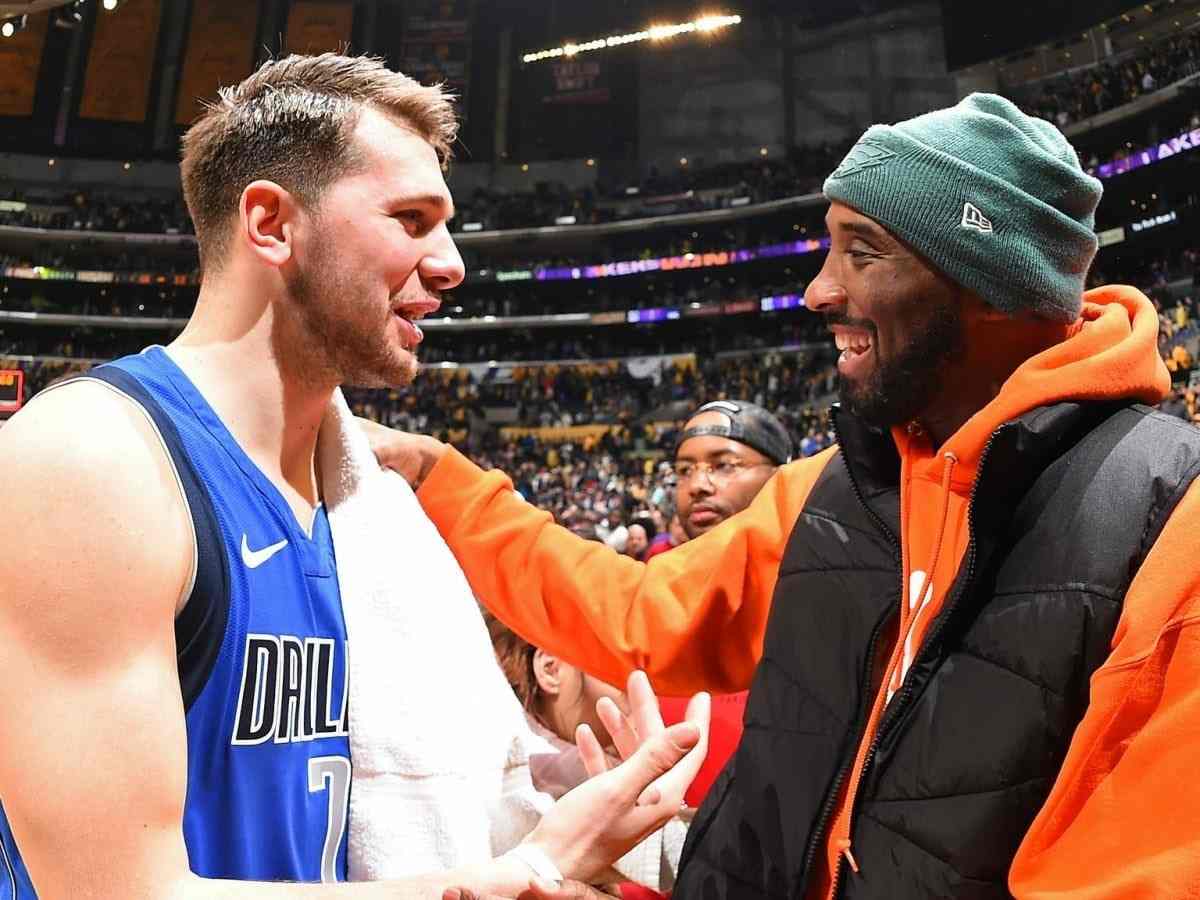 Luka Doncic put up his historic performance on the anniversary of the death of the late great Kobe Bryant