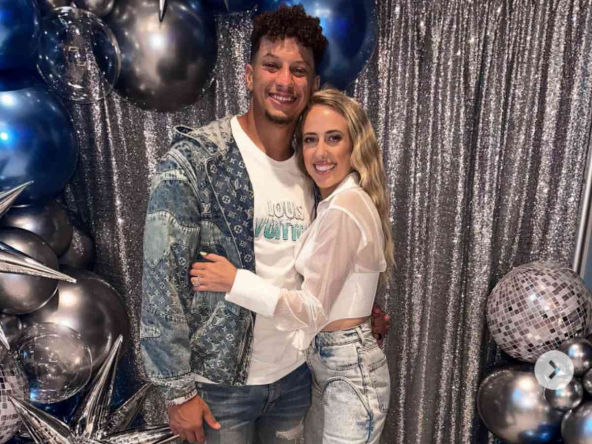 Brittany and Patrick Mahomes