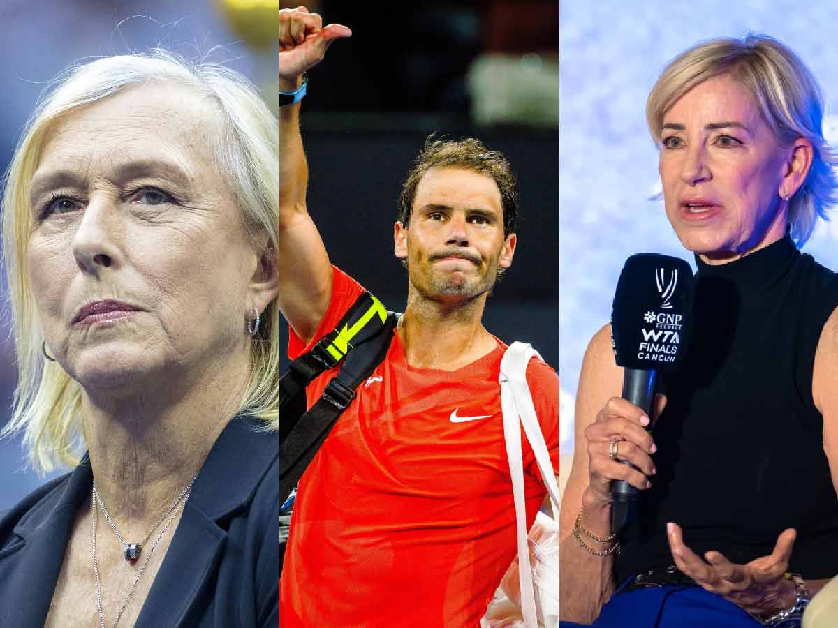 “A significant step backward,” WTA legends Chris Evert and Martina Navratilova go all out trying to prevent the Saudi tennis initiatives that have even got Rafael Nadal hooked