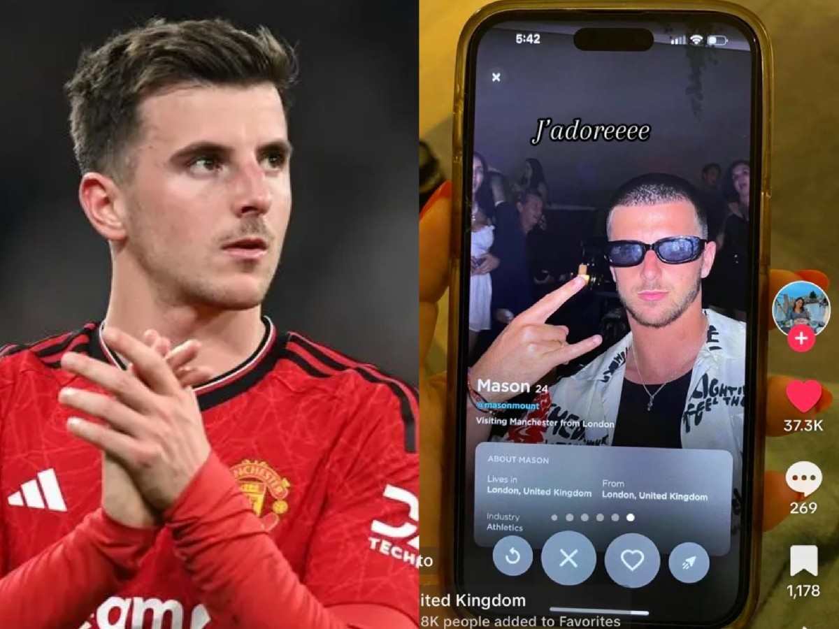 “Visiting Manchester from London” — Mason Mount’s alleged profile on a dating app goes viral