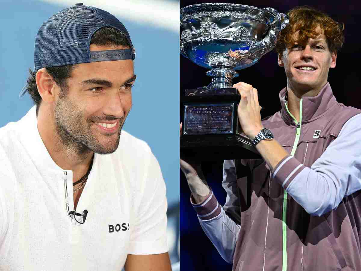 Matteo Berrettini, who lost Wimbledon final to Novak Djokovic, sends special message to compatriot Jannik Sinner after becoming first Italian to win Australian Open title