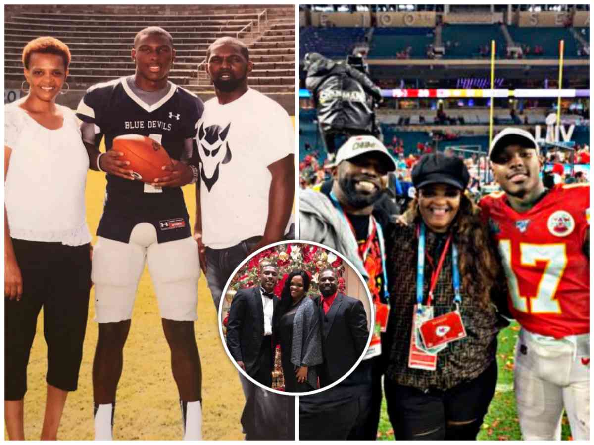 Who are Mecole Hardman Jr.’s parents Danyell Hardman and Mecole Hardman Sr.?