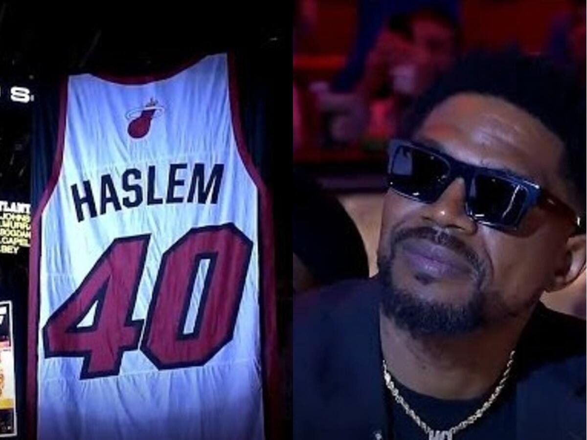 Miami Heat retiring Udonis Haslem's no. 40 jersey (NBA on ESPN)