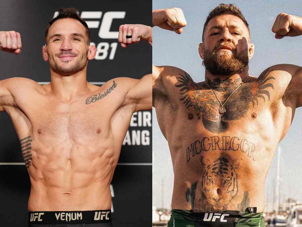 Conor McGregor and Michael Chandler's physique at 185lbs gets compared