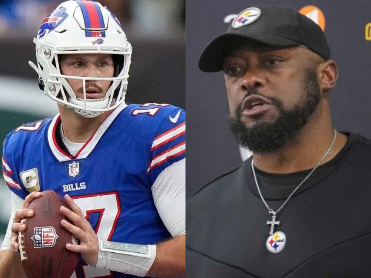 Mike Tomlin and Josh Allen