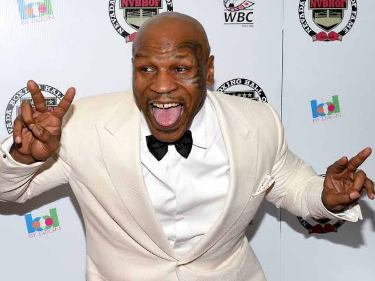 “Makin Mike laugh should be like American idol” – RARE picture of Mike Tyson laughing at kid cosplaying character from old video game wins internet