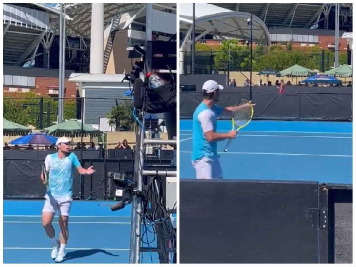 WATCH: “Feel ashamed for such poor conditions”- Tennis fans lash out at a raging point drama during Kecmanovic-Draper match in Adelaide