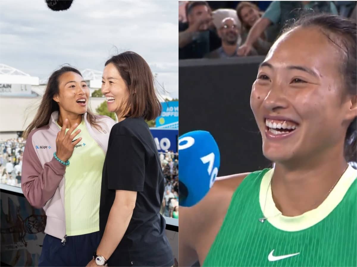 “She looks much more beautiful,” Qinwen Zheng gushes in adorable fangirl admiration for Li Na as she lauds her icon for more than just on-court heroics