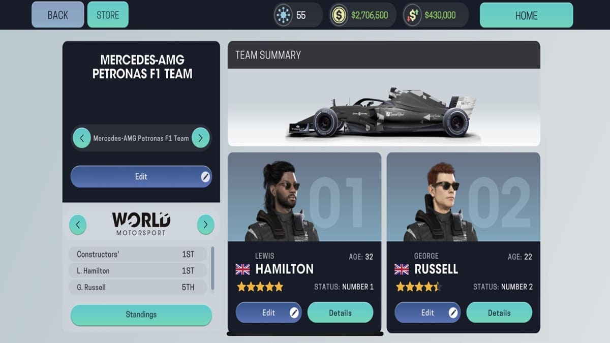 Motorsport Mobile Manager 3