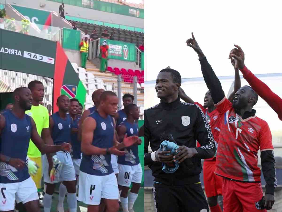 WATCH: Namibia DANCE their way into the AFCON last-16 match with ‘unique’ entrance