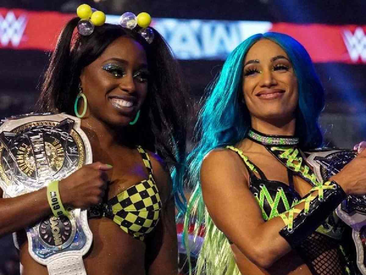 Naomi and Sasha Banks