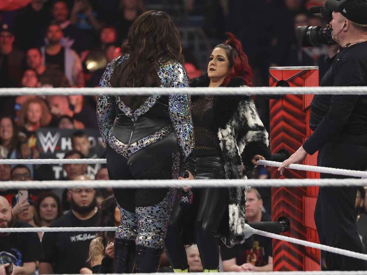 Nia Jax and Bayley