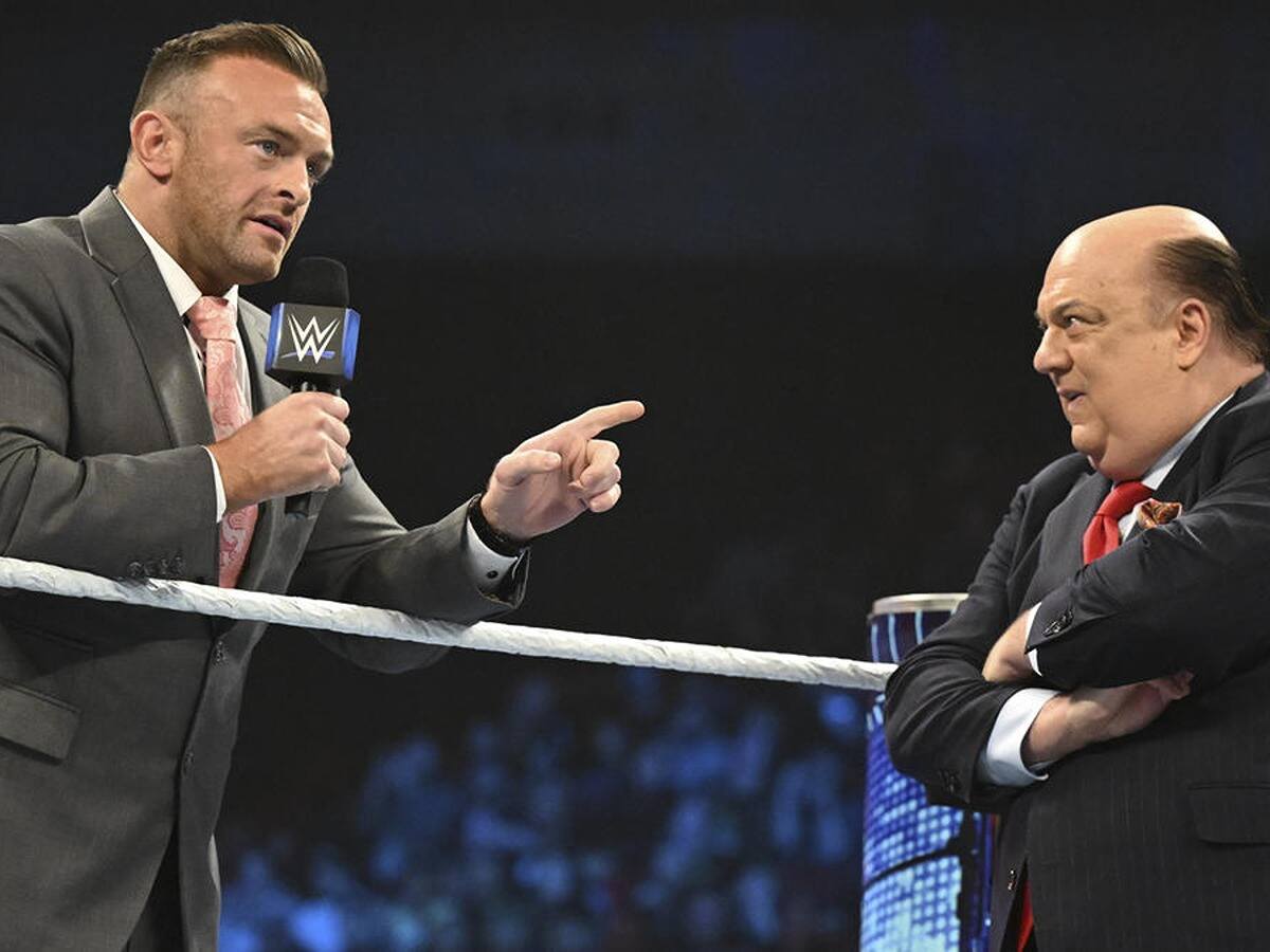 Nick Aldis and Paul Heyman