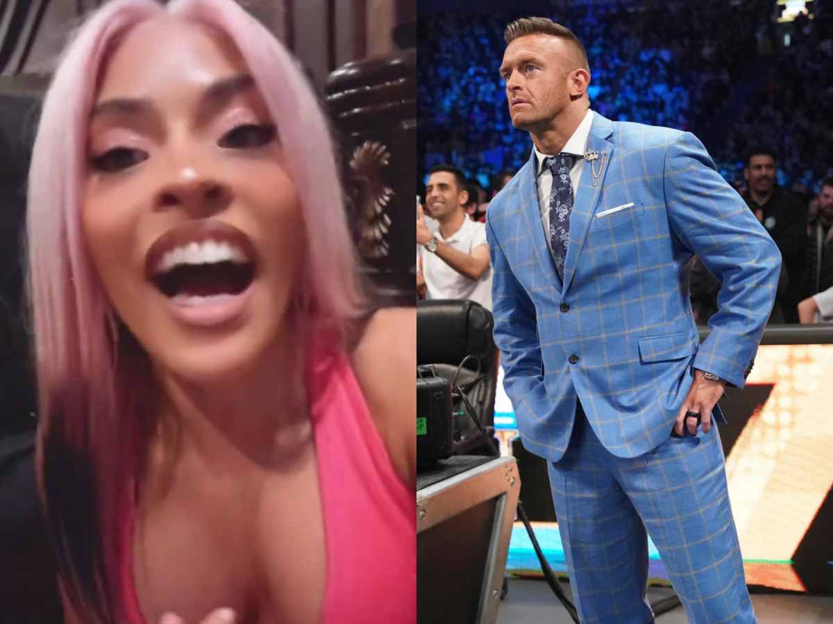 Zelina Vega and Nick Aldis