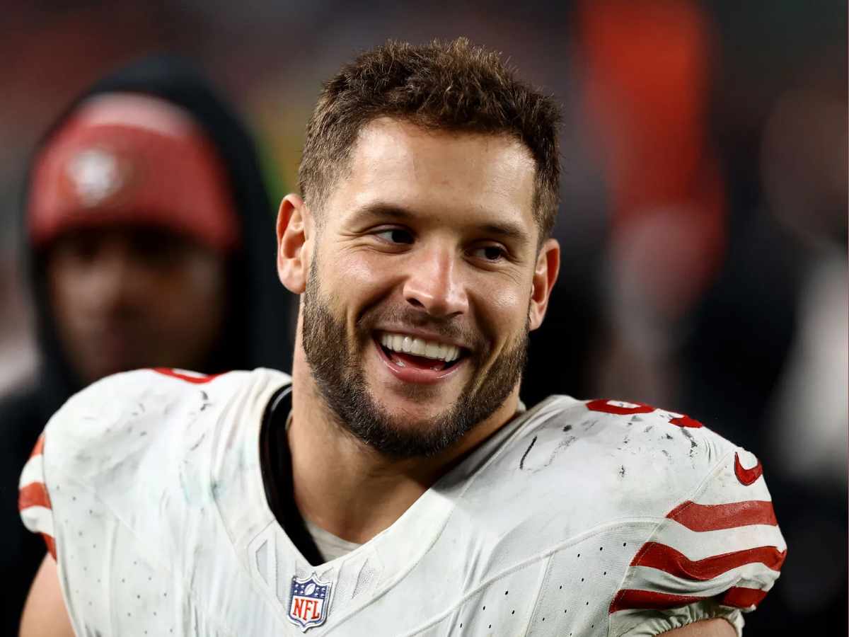 49ers’ Nick Bosa cheekily says ‘beer doesn’t do it for him’