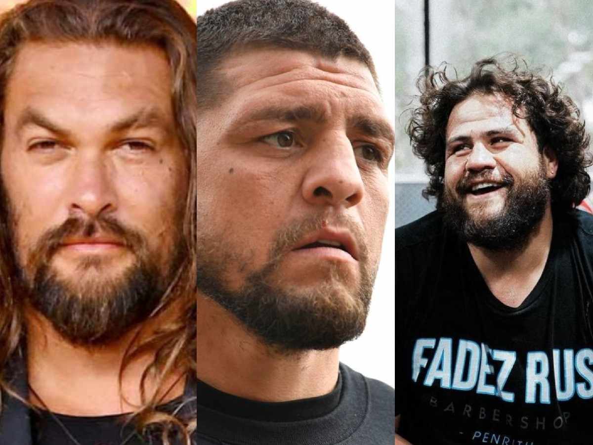 Fans quip at Nick Diaz resembling other celebrities with facial hair