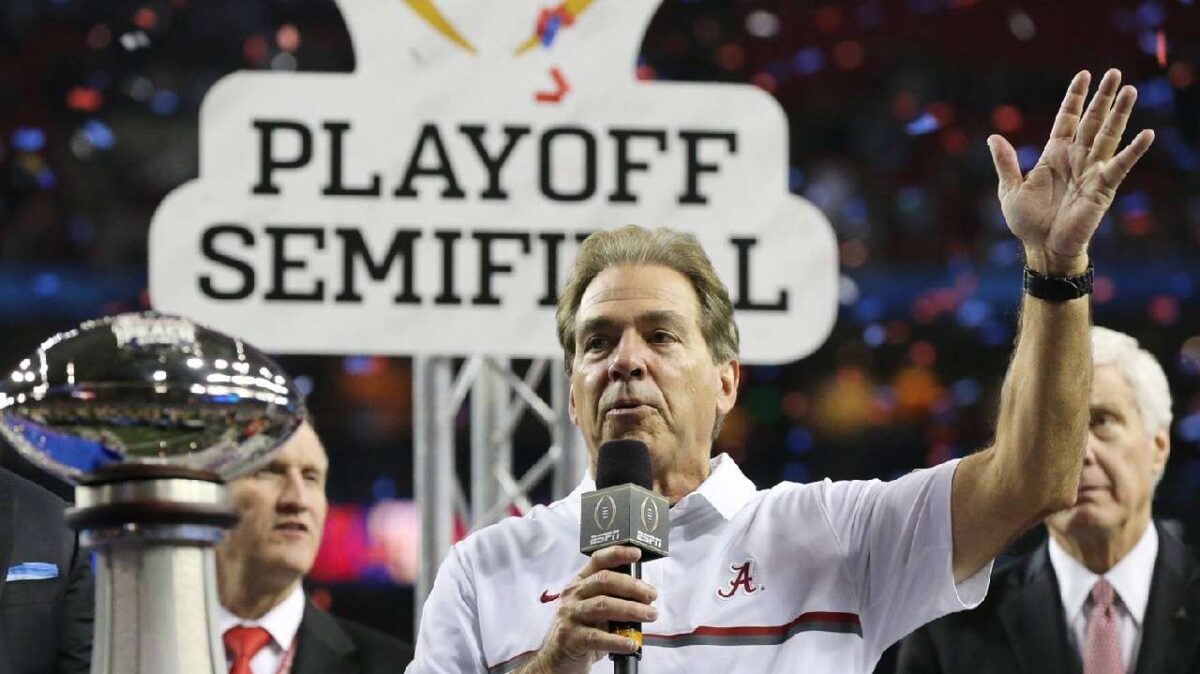 Nick Saban Alabama Crimson Tide