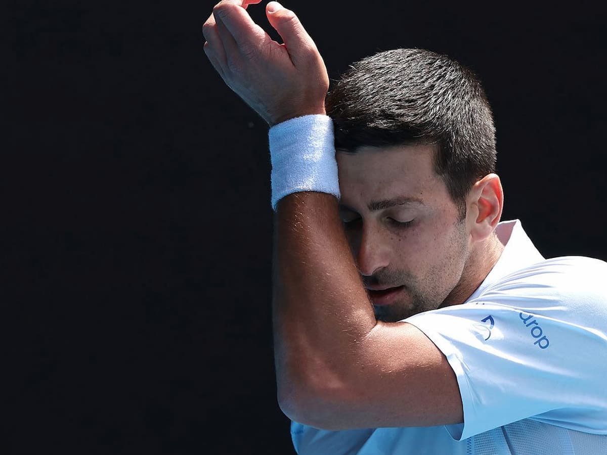 “Not the feeling that I'm used to,” Novak Djokovic comments on his