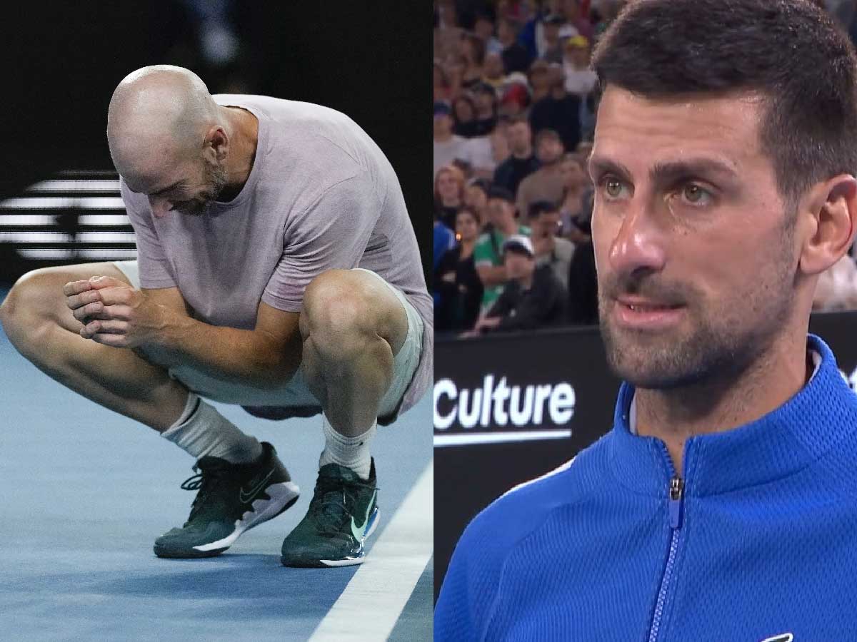 Novak Djokovic bizarrely admits to ‘deliberately’ losing a game to Adrian Mannarino in the third set to avoid triple bagel scenario