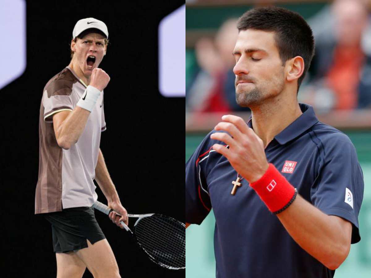 Jannik Sinner upsets Novak Djokovic making it into the 2024 Australian Open finals!