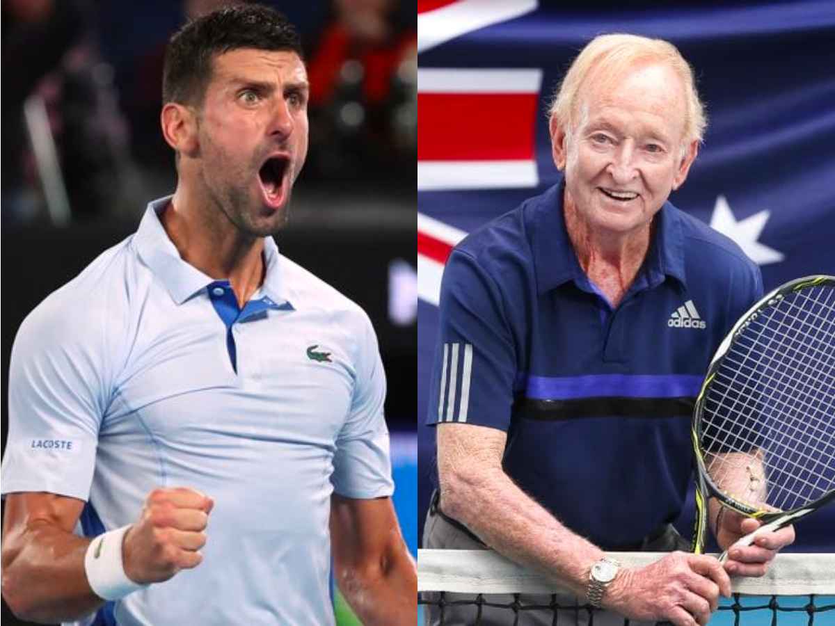 “Start putting part of his initials on the trophy now,” Rod Laver applauds Novak Djokovic’s on-court heroics with a groundbreaking statement amidst the Serb’s dream Australian Open run