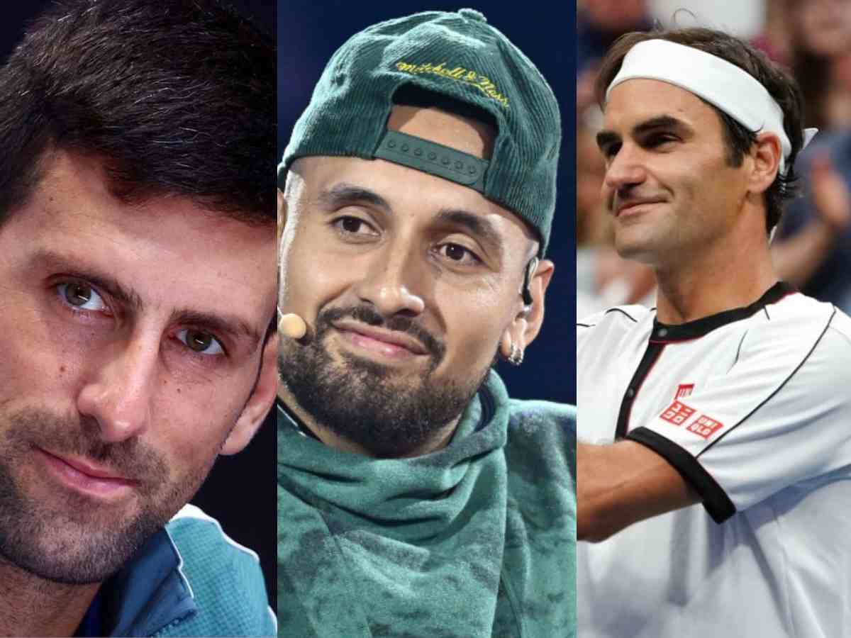 “Like the Michal Jordan of tennis,” Nick Kyrgios sides with Roger Federer as he rules ‘GOAT’ Novak Djokovic out of the ‘nicest to watch’ equation