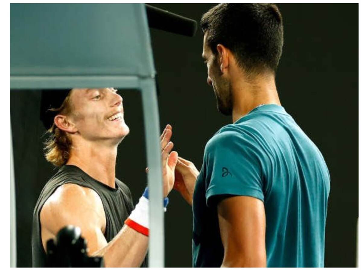 “The greatest of all time” Novak Djokovic’s practice session with Dane Sweeny seems ‘surreal’ to the young Aussie ATP player