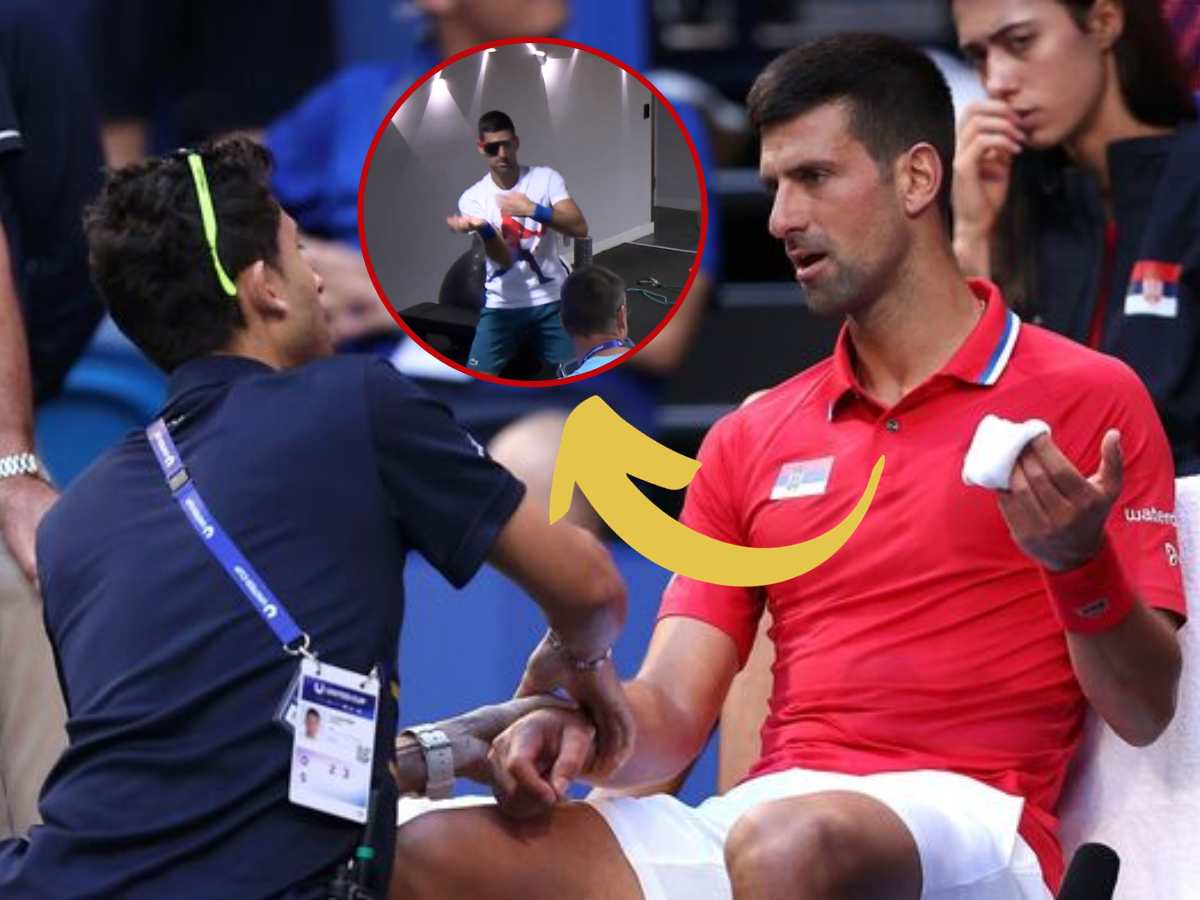 “Santa Claus’ existence is more believable”- Novak Djokovic faces brutal allegations of faking yet another injury ahead of Australian Open 2024 as a goofy dance video goes viral