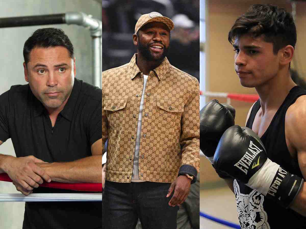 Floyd Mayweather's association fuels feud between Ryan Garcia and Oscar De La Hoya